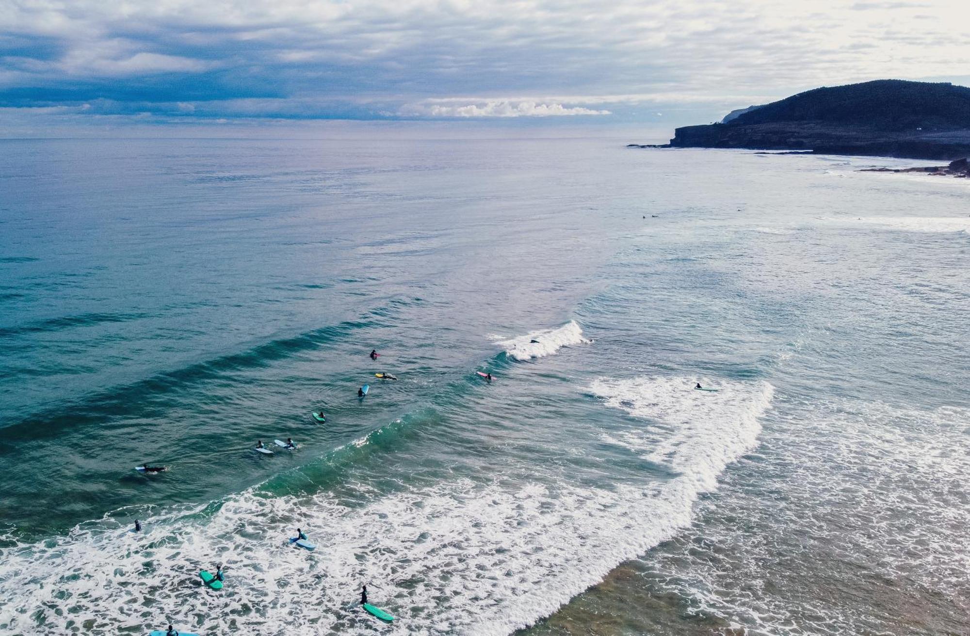 Liquid Surfhouse Vandrerhjem Langre  Eksteriør bilde
